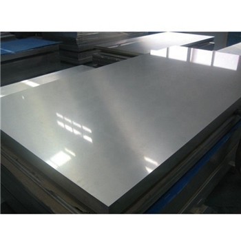 Prezzo economico in lamiera ondulata rivestita in alluminio color alluminio 0,7 mm 