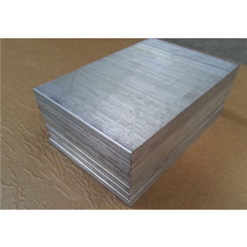 Piastra in lega di alluminio spazzolato anodizzato 6061 6082 T6 T651 Fornitura di fabbrica del produttore in magazzino Prezzo per tonnellata Kg 