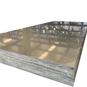 Piastra a quadretti in alluminio / alluminio a cinque barre per pavimento 