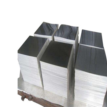 Materiale da costruzione 1100 3003 Strato di copertura di alluminio ondulato trapezoidale di alluminio laminato a freddo 