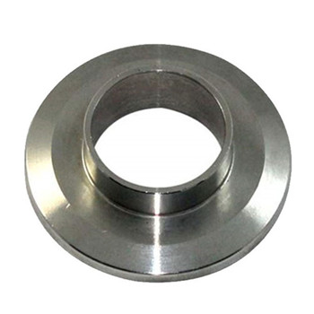 Saldatura in acciaio inossidabile con flangia (cieca, lega) a slittamento su piastra di giunzione metallica in acciaio con collo di precisione personalizzato 
