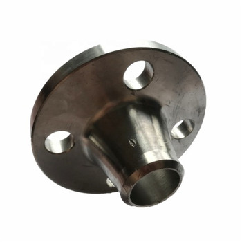 Collo di saldatura forgiato ASTM A105 / ASME B16.5 su flangia in acciaio 