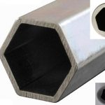 Tubo / tubo esagonale in acciaio inossidabile 201/202/301 / 409L / 416